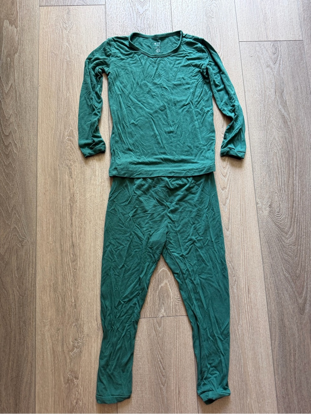 Kyte Baby 5T Two-Piece Pajama Set Emerald Green Bamboo